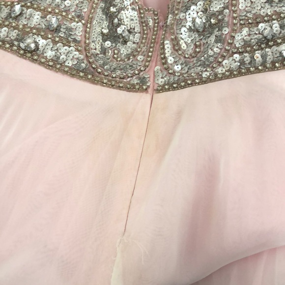 Pink Tiffany designs prom dress - Picture 7 of 8